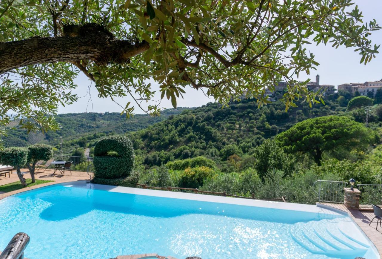 Locanda Le Tre Sorelle Casal Velino Bagian luar foto